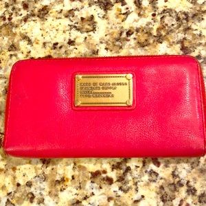 Marc By Marc Jacobs Bright Pink Wallet